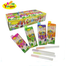 Fruits Flavors Cigerrete Stick Candy in Lighter bottle